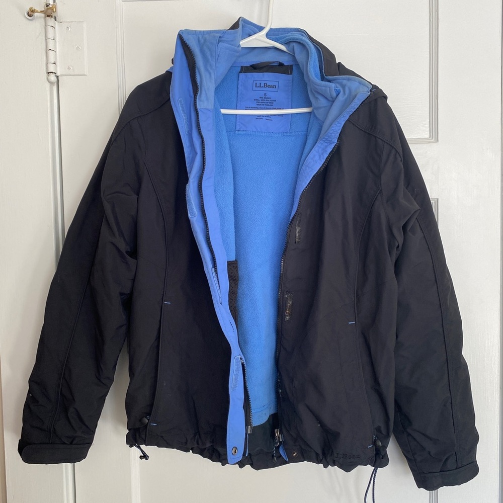 LL Bean Womens Double Walled Coat